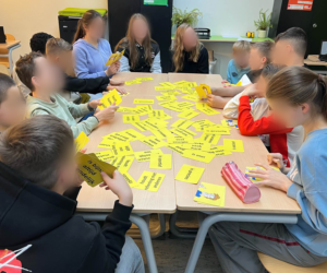 klas speelt complkimentenmemory